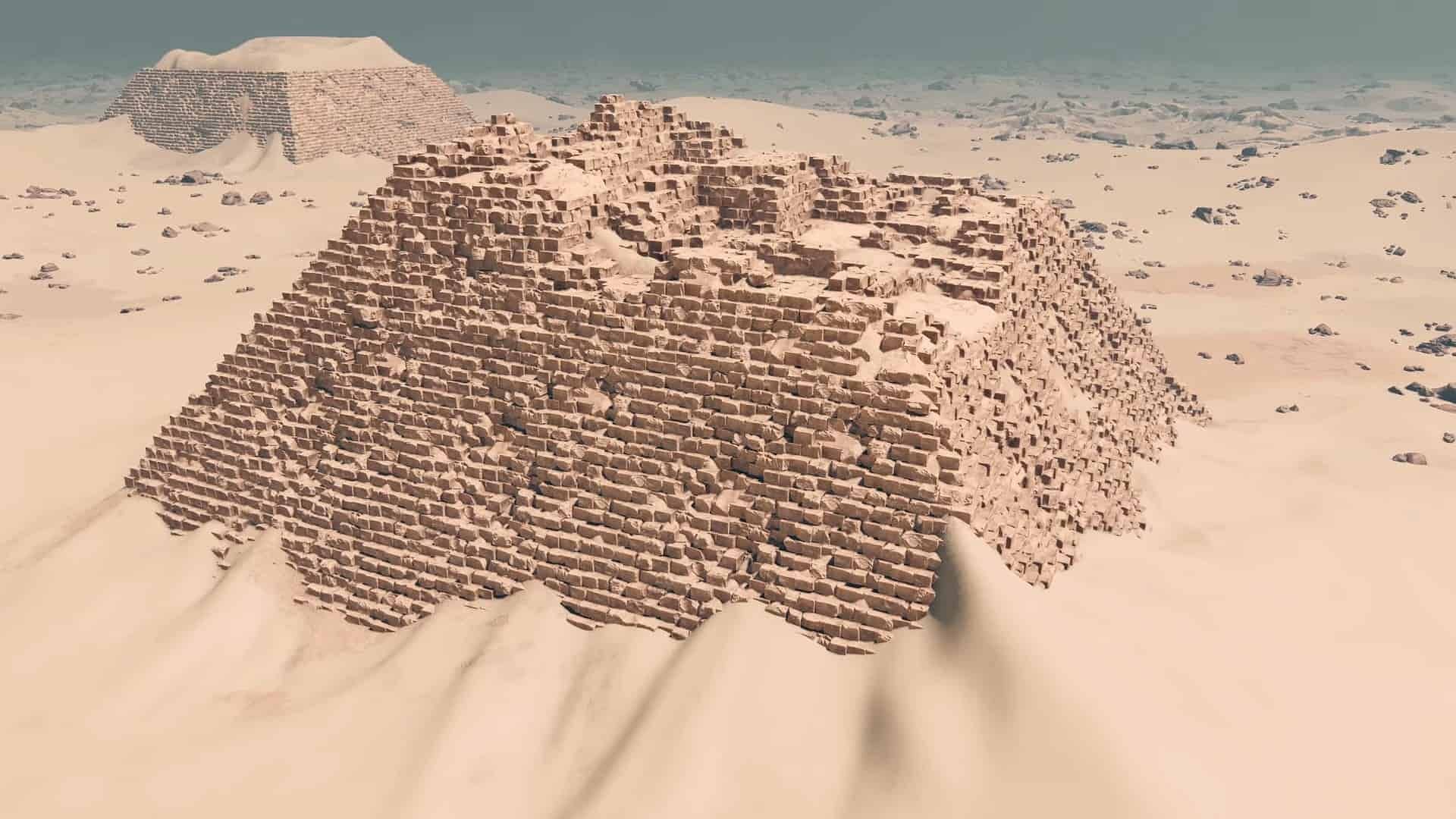 You can find the Pyramids of Giza in the game (Image via Bethesda)